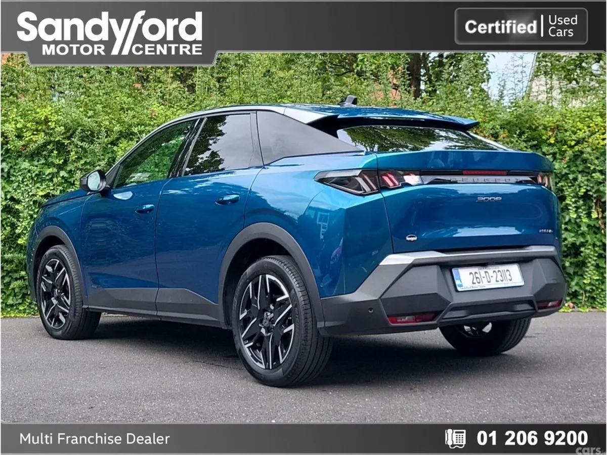 Peugeot 3008 SUV, Petrol Hybrid, 2026, Blue