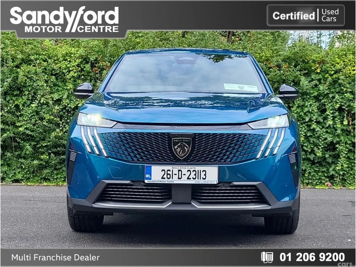 Peugeot 3008 SUV, Petrol Hybrid, 2026, Blue