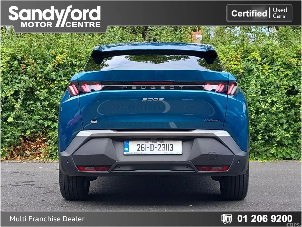 Peugeot 3008 SUV, Petrol Hybrid, 2026, Blue