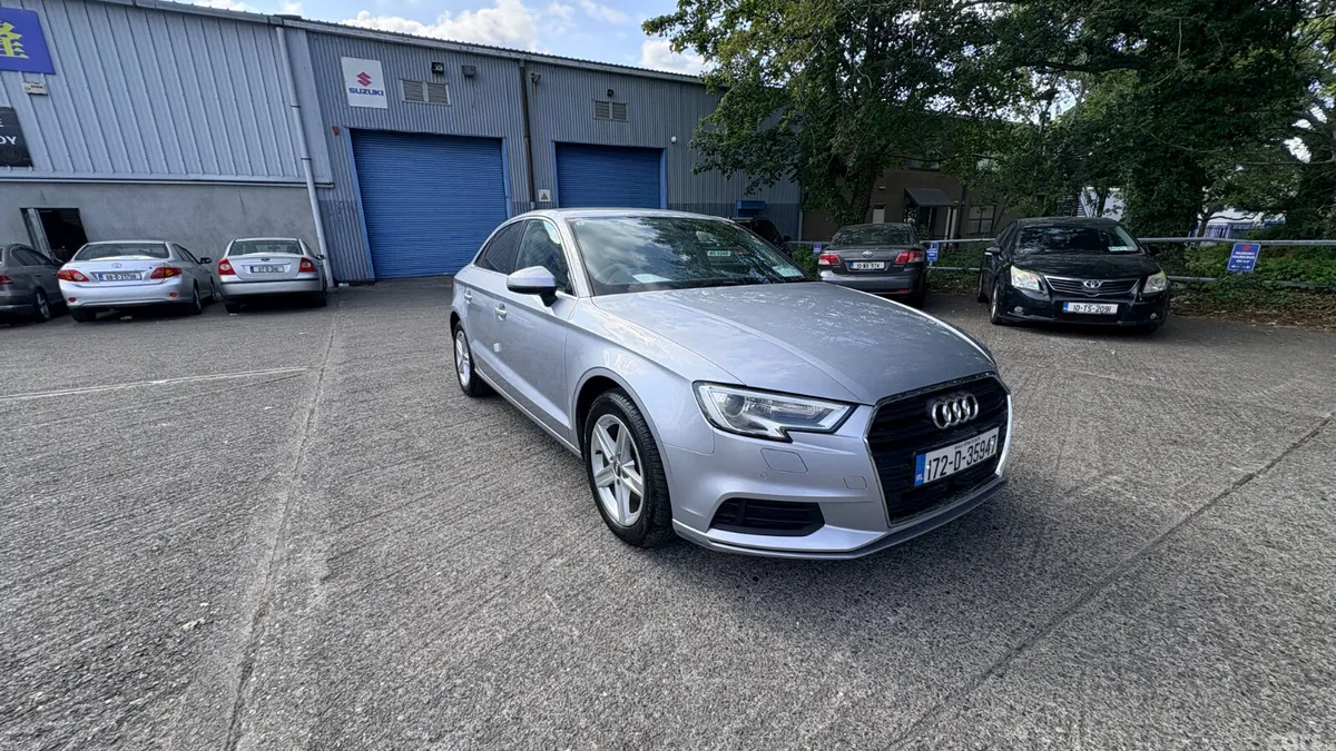Audi A3 Saloon, Petrol, 2017, Silver