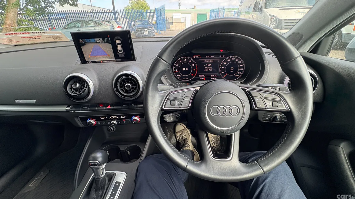 Audi A3 Saloon, Petrol, 2017, Silver