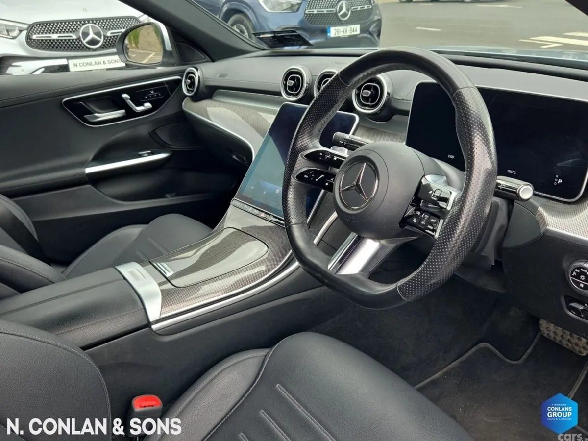 Mercedes-Benz C-Class Saloon, Petrol Plug-in Hybrid, 2023, Silver