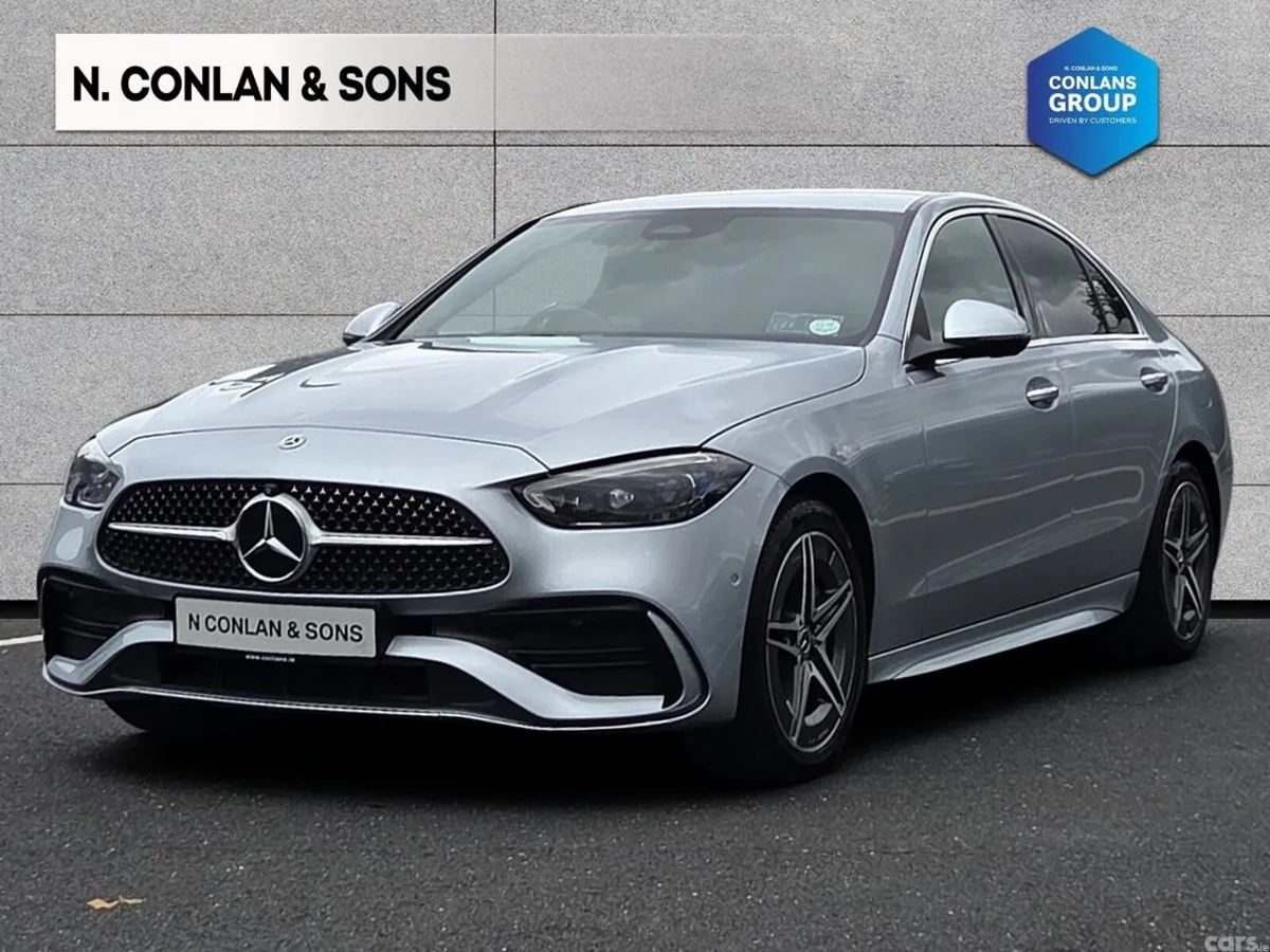 Mercedes-Benz C-Class Saloon, Petrol Plug-in Hybrid, 2023, Silver