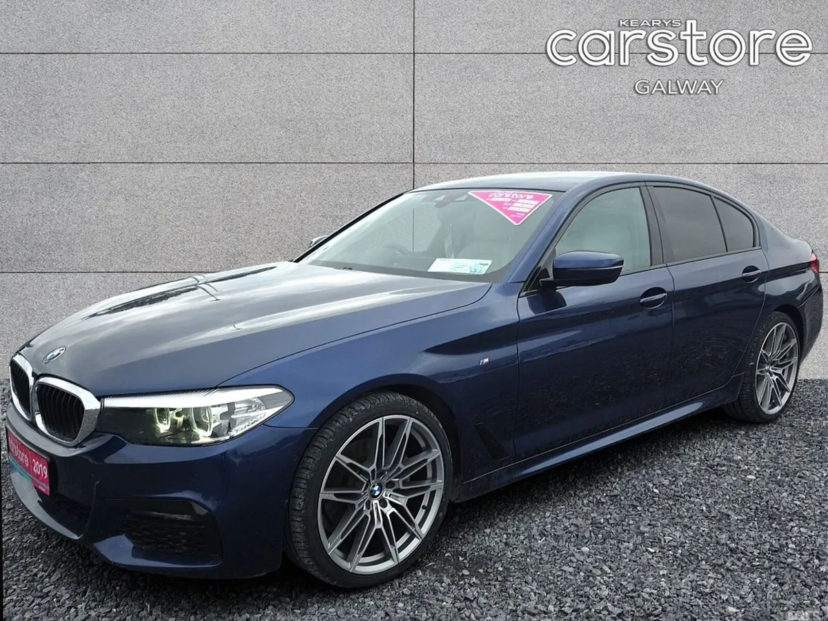 BMW 5-Series Saloon, Diesel, 2019, Blue