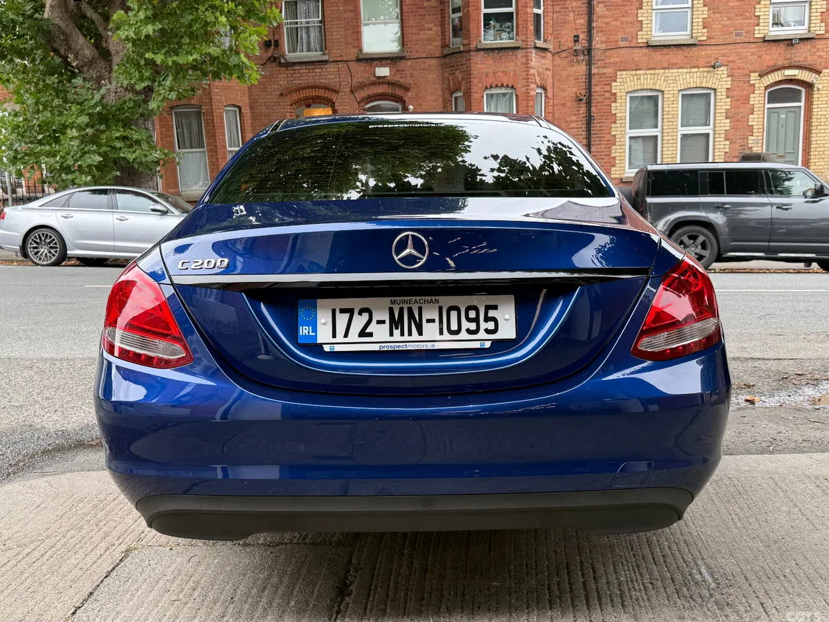 Mercedes-Benz C-Class Saloon, Petrol, 2017, Blue