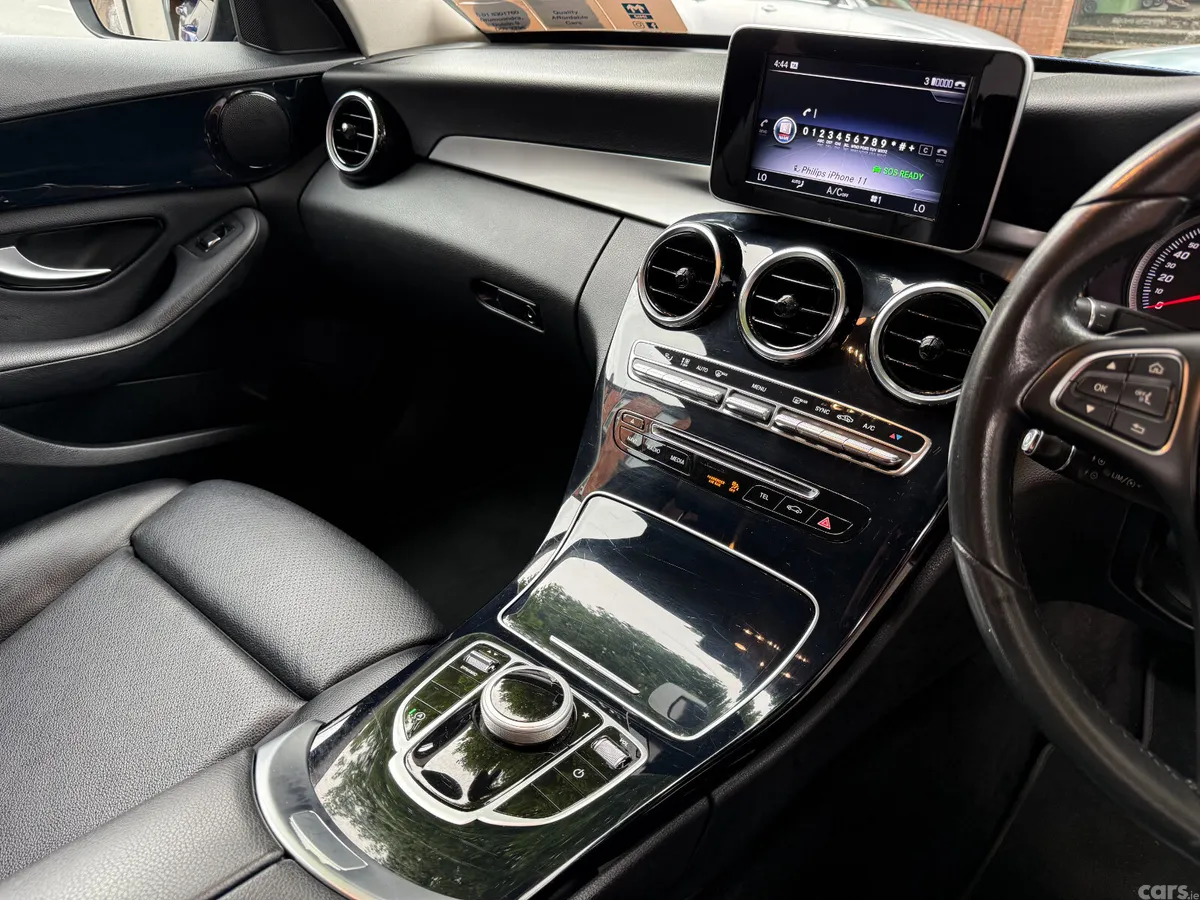 Mercedes-Benz C-Class Saloon, Petrol, 2017, Blue