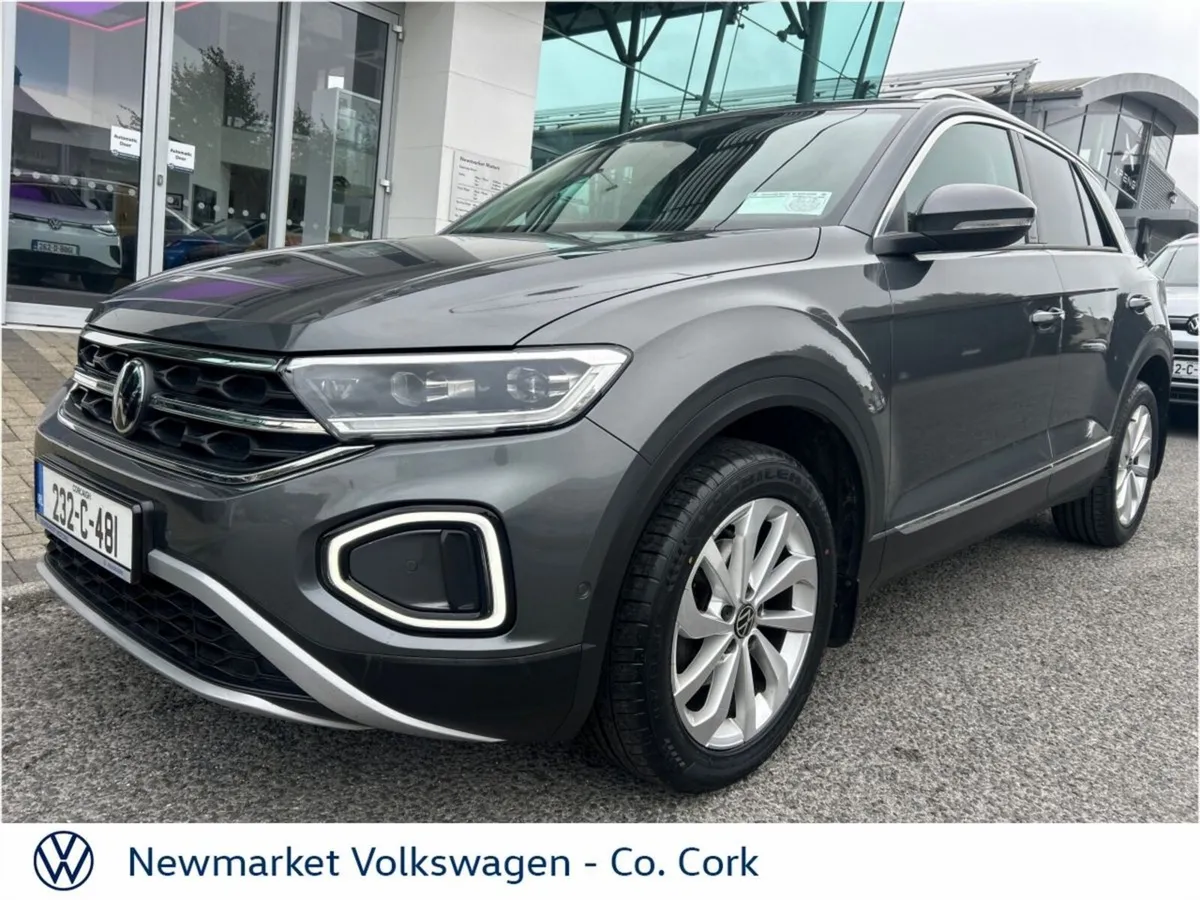 Volkswagen T-Roc SUV, Petrol, 2023, Grey