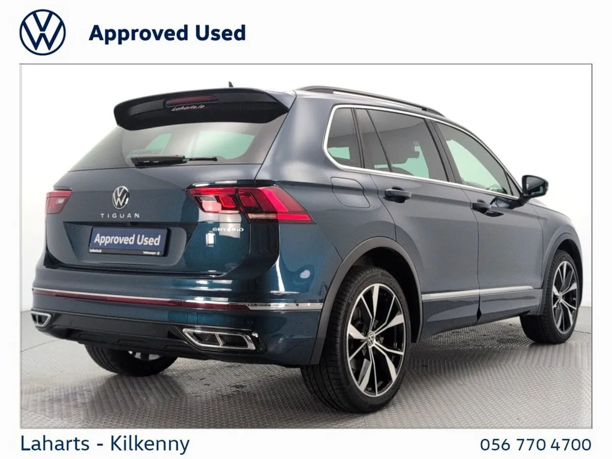 Volkswagen Tiguan SUV, Petrol Plug-in Hybrid, 2024, Blue