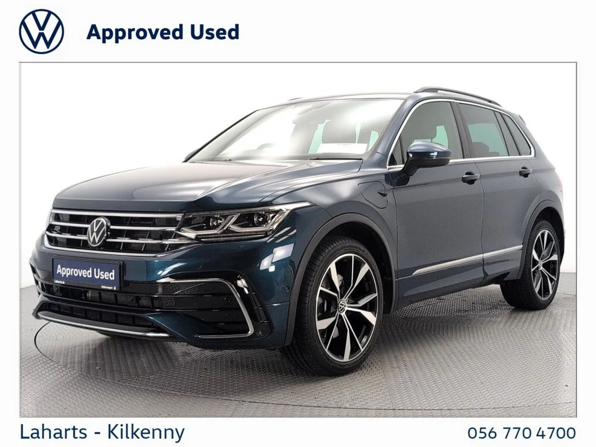 Volkswagen Tiguan SUV, Petrol Plug-in Hybrid, 2024, Blue