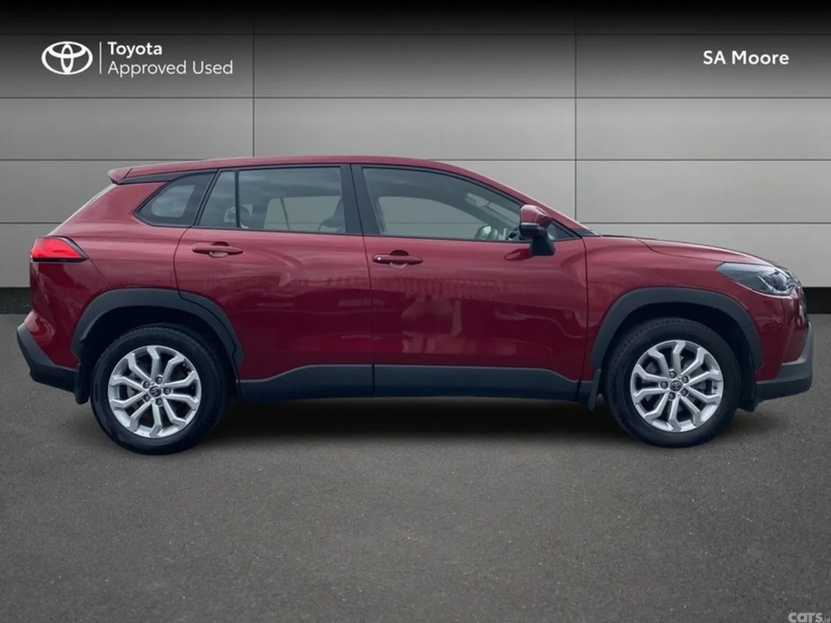 Toyota Corolla Cross SUV, Petrol Hybrid, 2023, Red