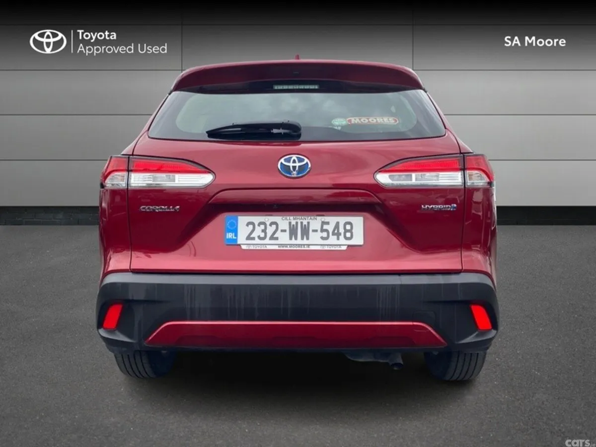Toyota Corolla Cross SUV, Petrol Hybrid, 2023, Red