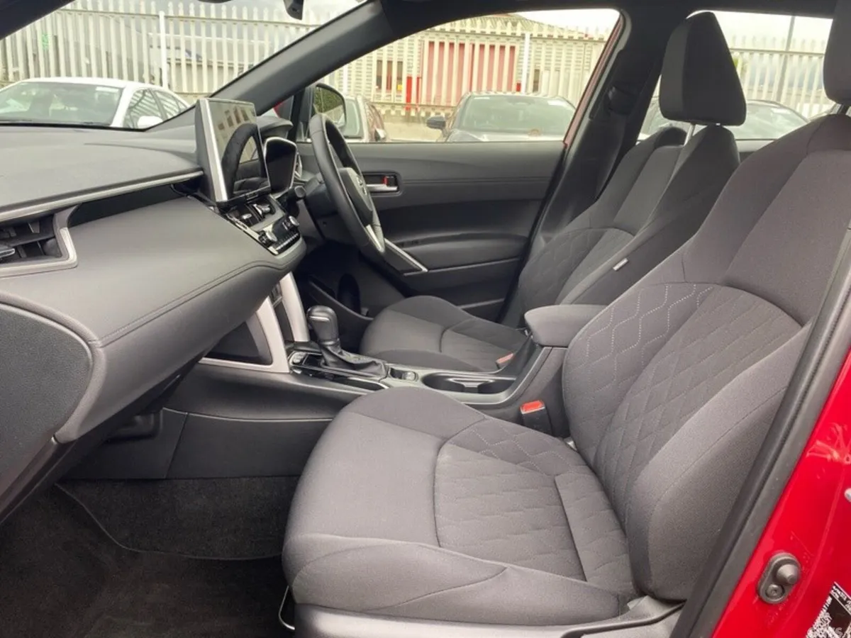 Toyota Corolla Cross SUV, Petrol Hybrid, 2023, Red