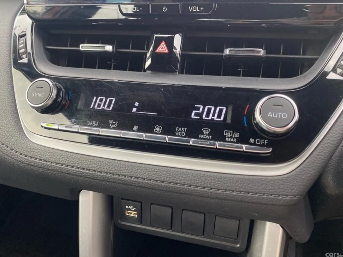 Toyota Corolla Cross SUV, Petrol Hybrid, 2023, Red