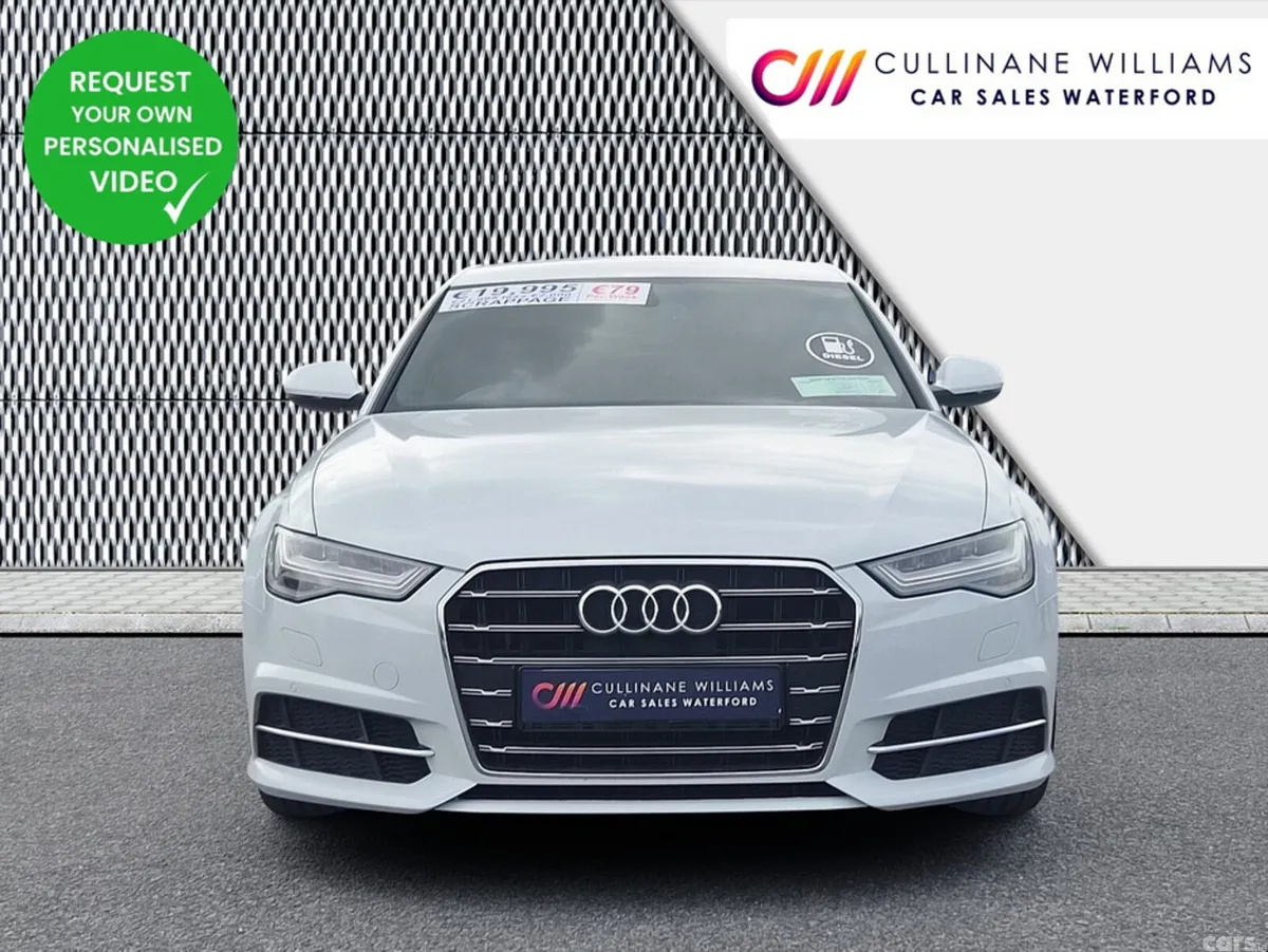 Audi A6 Saloon, Diesel, 2017, White