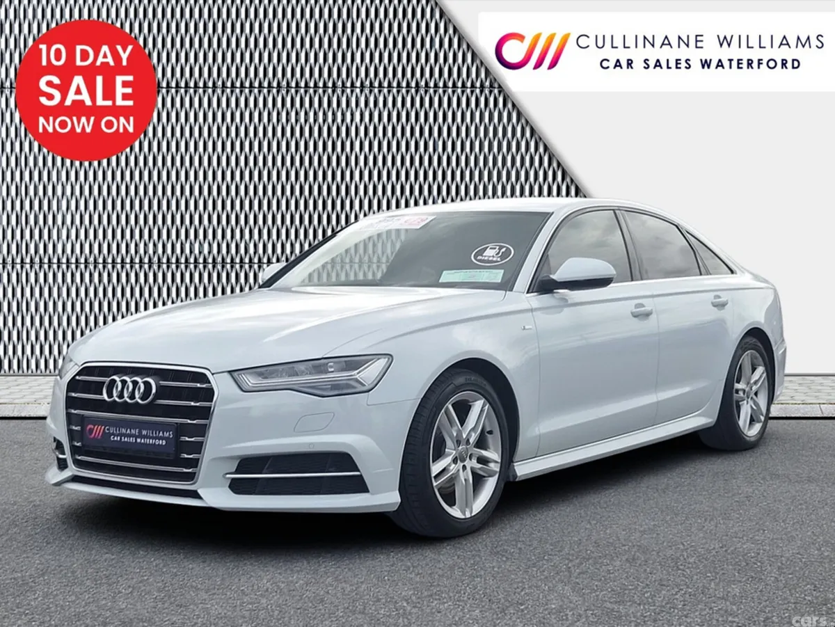 Audi A6 Saloon, Diesel, 2017, White