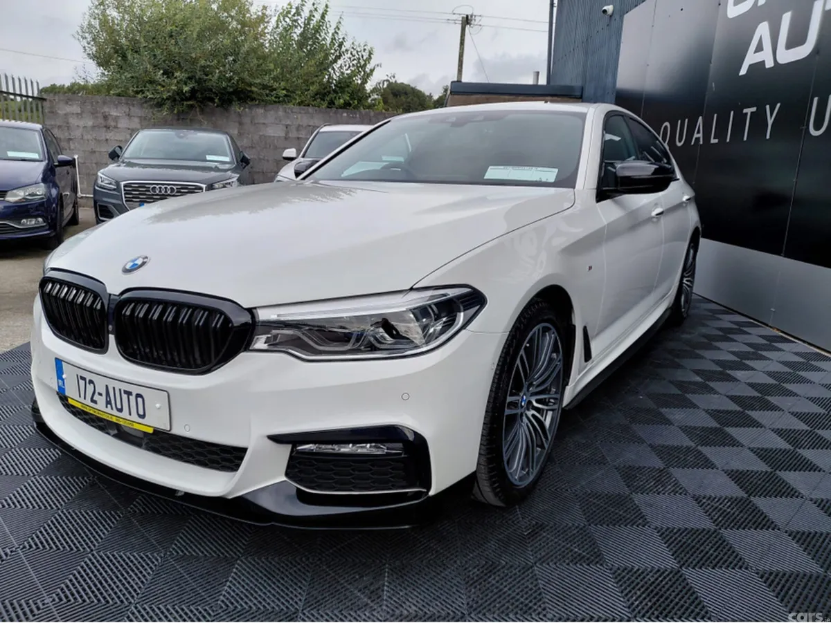 BMW 5-Series Saloon, Diesel, 2017, White