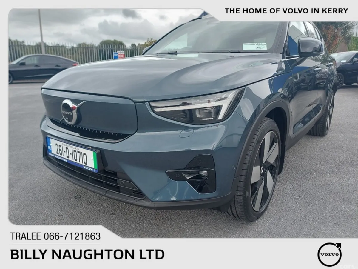 Volvo EX40 SUV, Electric, 2026, Blue