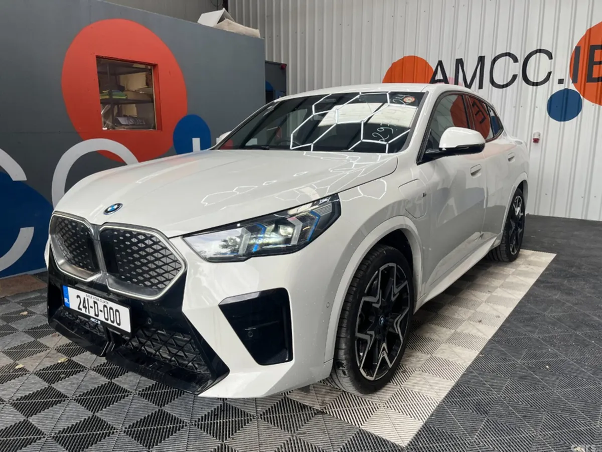 BMW iX2 SUV, Electric, 2024, White