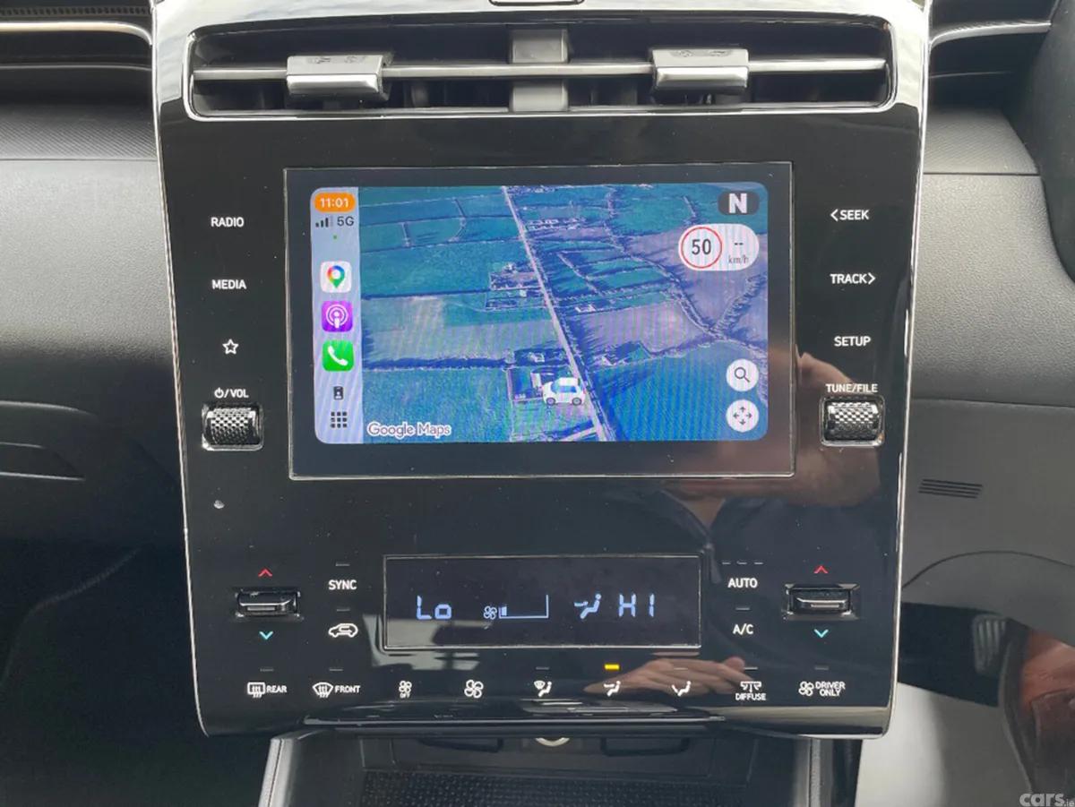 Hyundai Tucson SUV, Petrol Hybrid, 2021, White