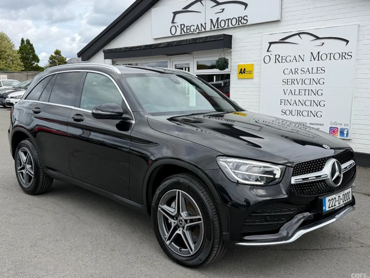 Mercedes-Benz GLC Estate, Diesel Plug-in Hybrid, 2022, Black