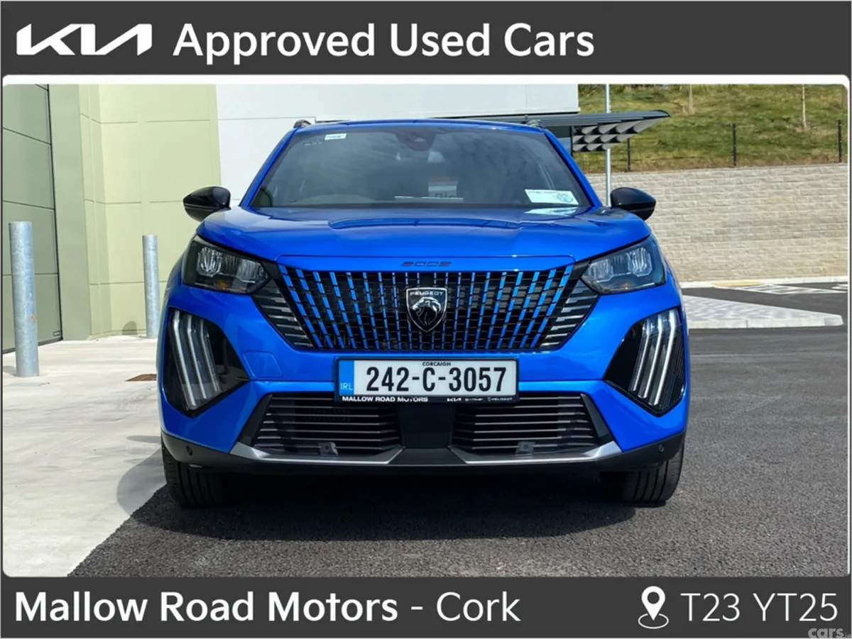 Peugeot 2008 SUV, Petrol Hybrid, 2024, Blue