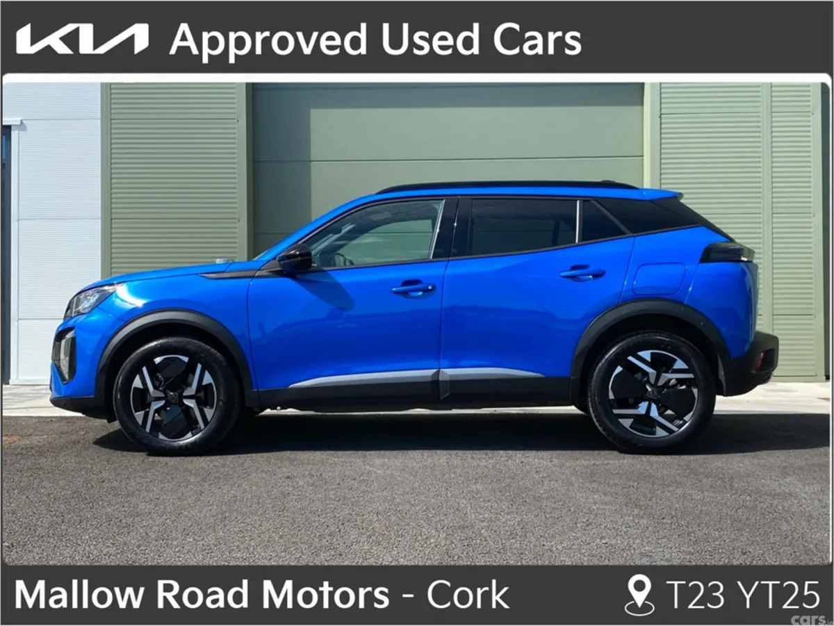 Peugeot 2008 SUV, Petrol Hybrid, 2024, Blue