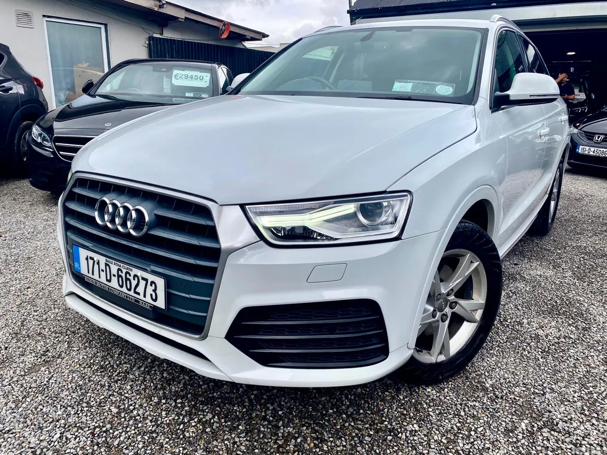 Audi Q3 SUV, Petrol, 2017, White