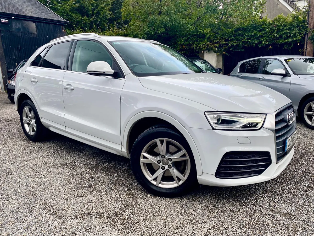 Audi Q3 SUV, Petrol, 2017, White