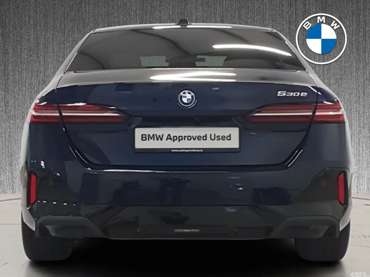 BMW 5-Series Saloon, Petrol Plug-in Hybrid, 2026, Blue