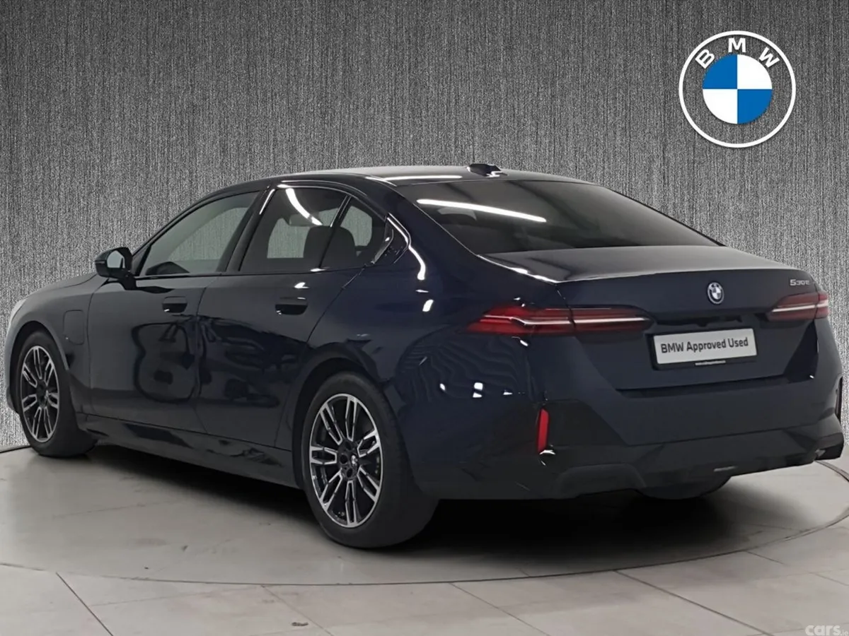 BMW 5-Series Saloon, Petrol Plug-in Hybrid, 2026, Blue