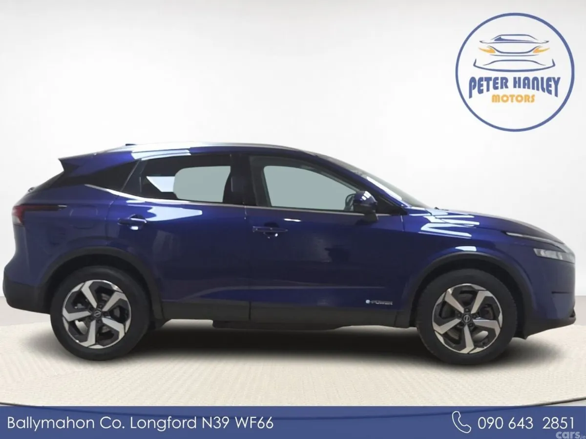Nissan Qashqai SUV, Petrol Hybrid, 2024, Blue