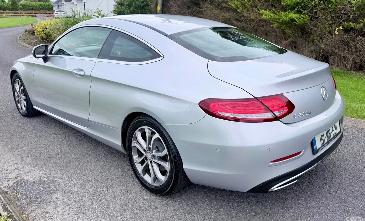 Mercedes-Benz C-Class Coupe, Diesel, 2016, Silver