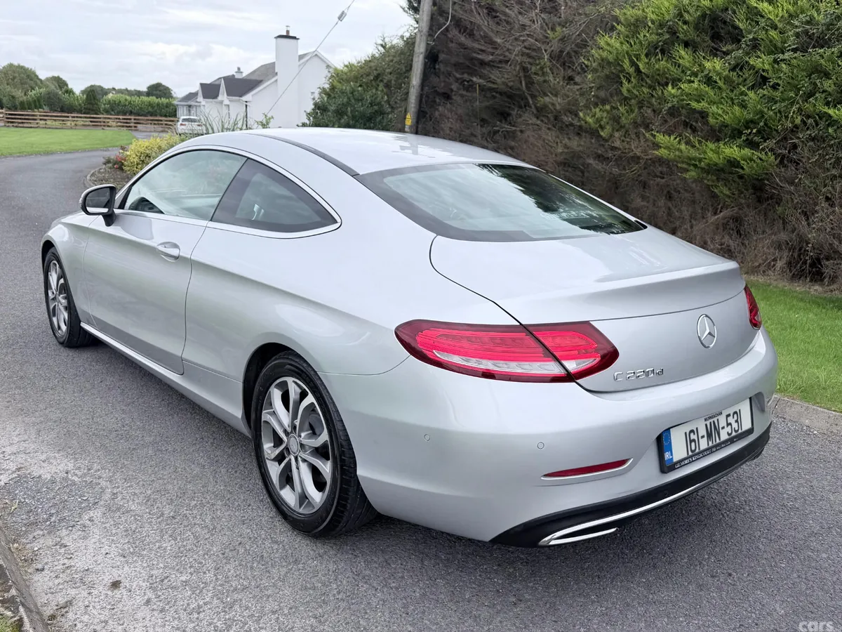 Mercedes-Benz C-Class Coupe, Diesel, 2016, Silver