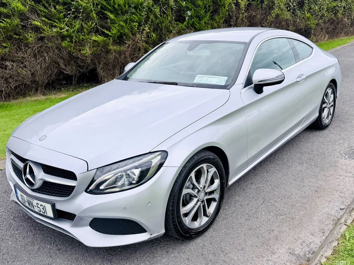 Mercedes-Benz C-Class Coupe, Diesel, 2016, Silver