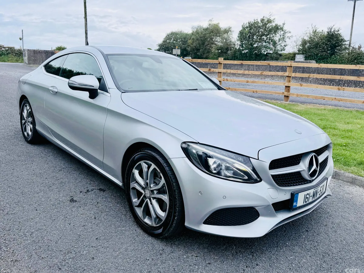 Mercedes-Benz C-Class Coupe, Diesel, 2016, Silver