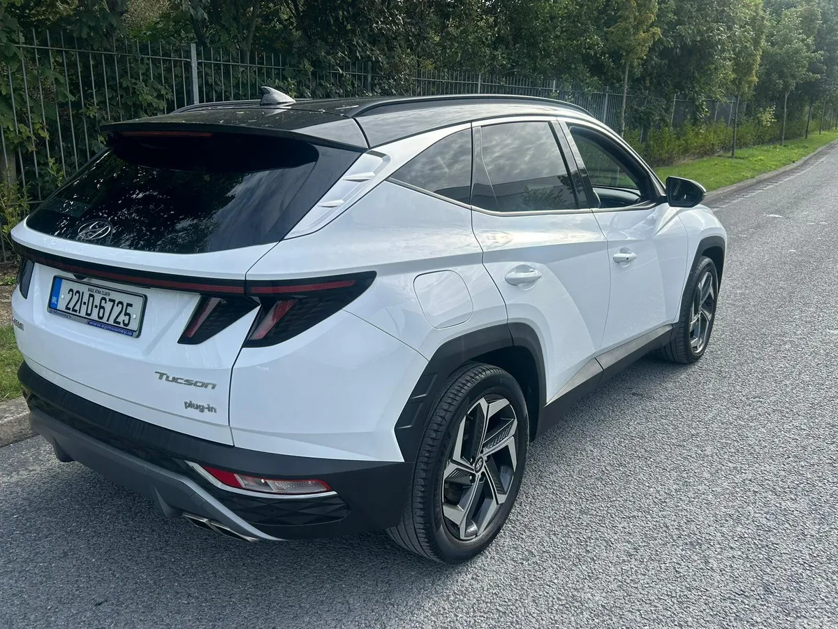 Hyundai Tucson SUV, Petrol Plug-in Hybrid, 2022, White