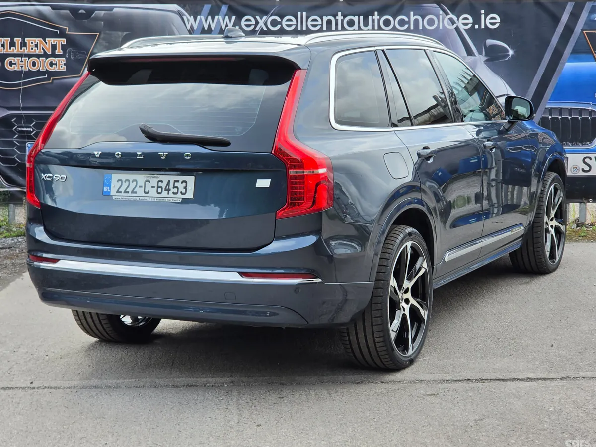 Volvo XC90 SUV, Petrol Plug-in Hybrid, 2022, Blue