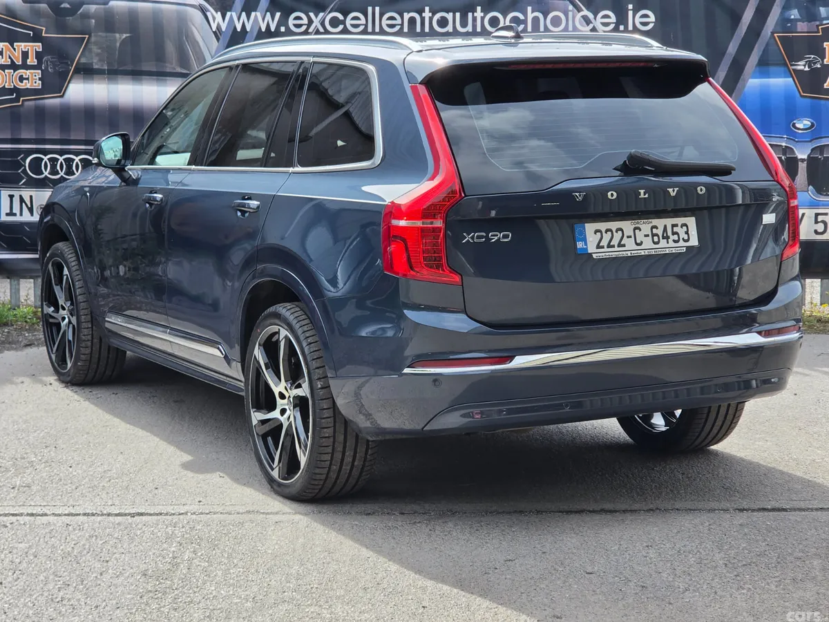 Volvo XC90 SUV, Petrol Plug-in Hybrid, 2022, Blue