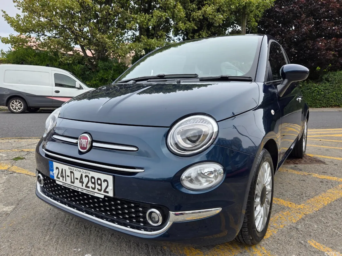 Fiat 500 Hatchback, Petrol, 2024, Blue