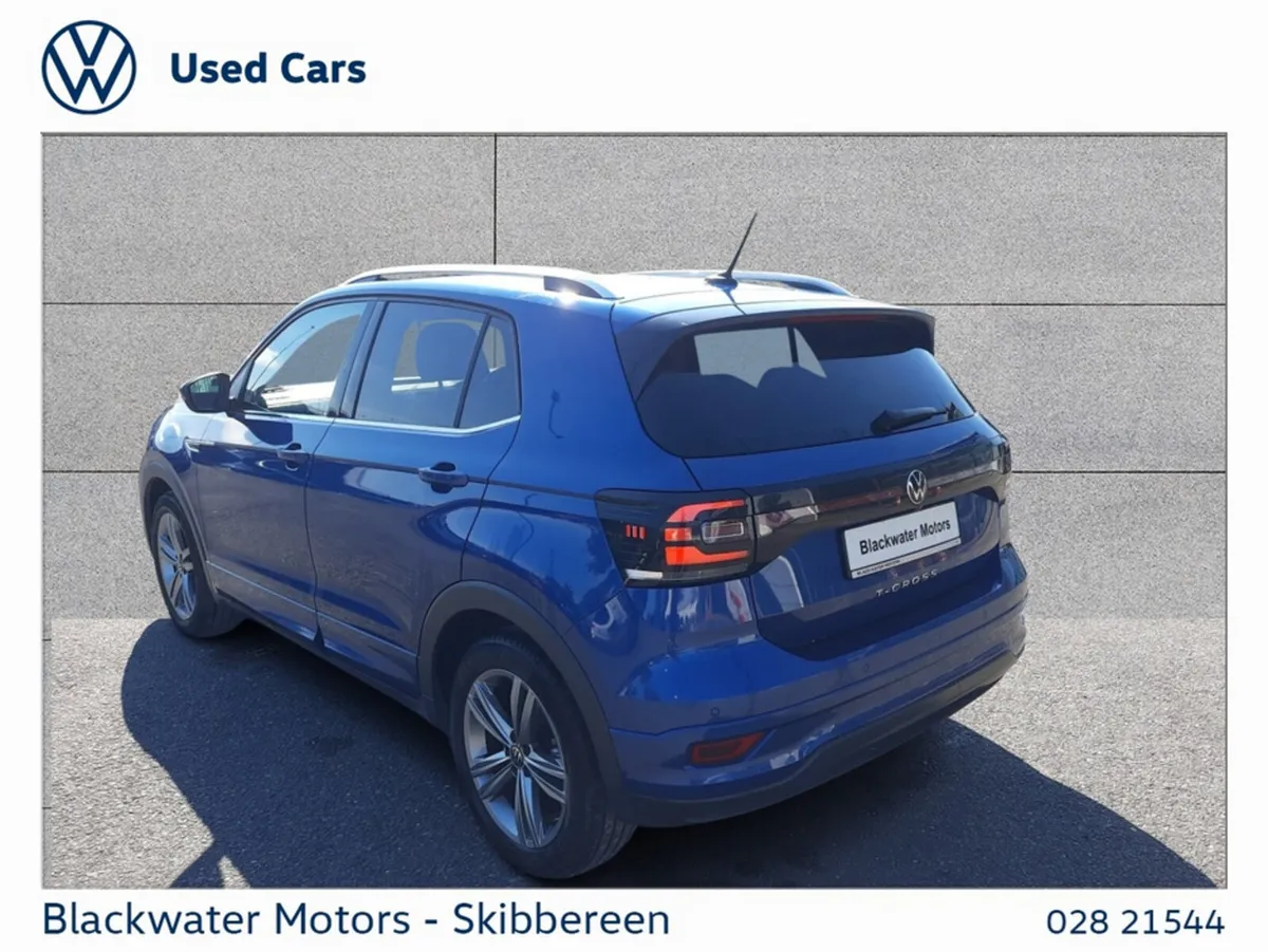 Volkswagen T-Cross Hatchback, Petrol, 2023, Blue