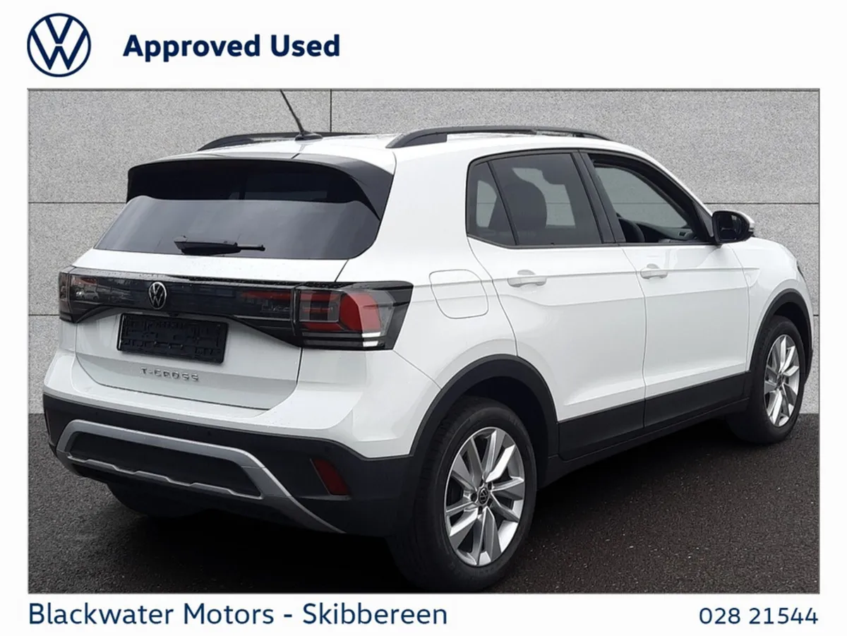 Volkswagen T-Cross SUV, Petrol, 2026, White