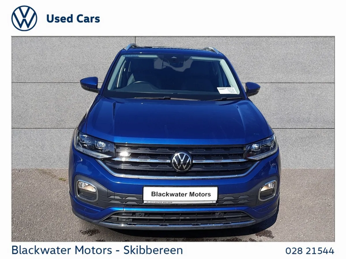 Volkswagen T-Cross Hatchback, Petrol, 2023, Blue