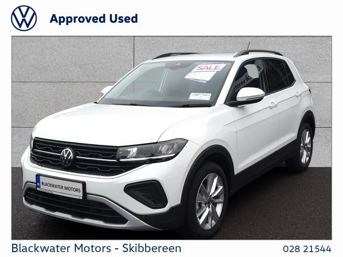 Volkswagen T-Cross SUV, Petrol, 2026, White