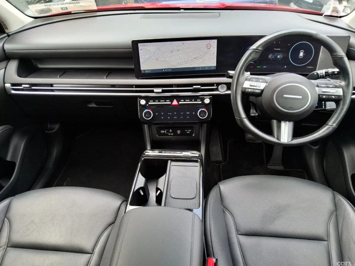 Hyundai Tucson SUV, Petrol Hybrid, 2024, Red