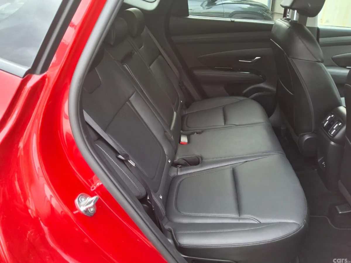 Hyundai Tucson SUV, Petrol Hybrid, 2024, Red