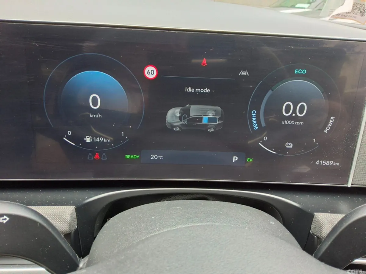 Hyundai Tucson SUV, Petrol Hybrid, 2024, Red