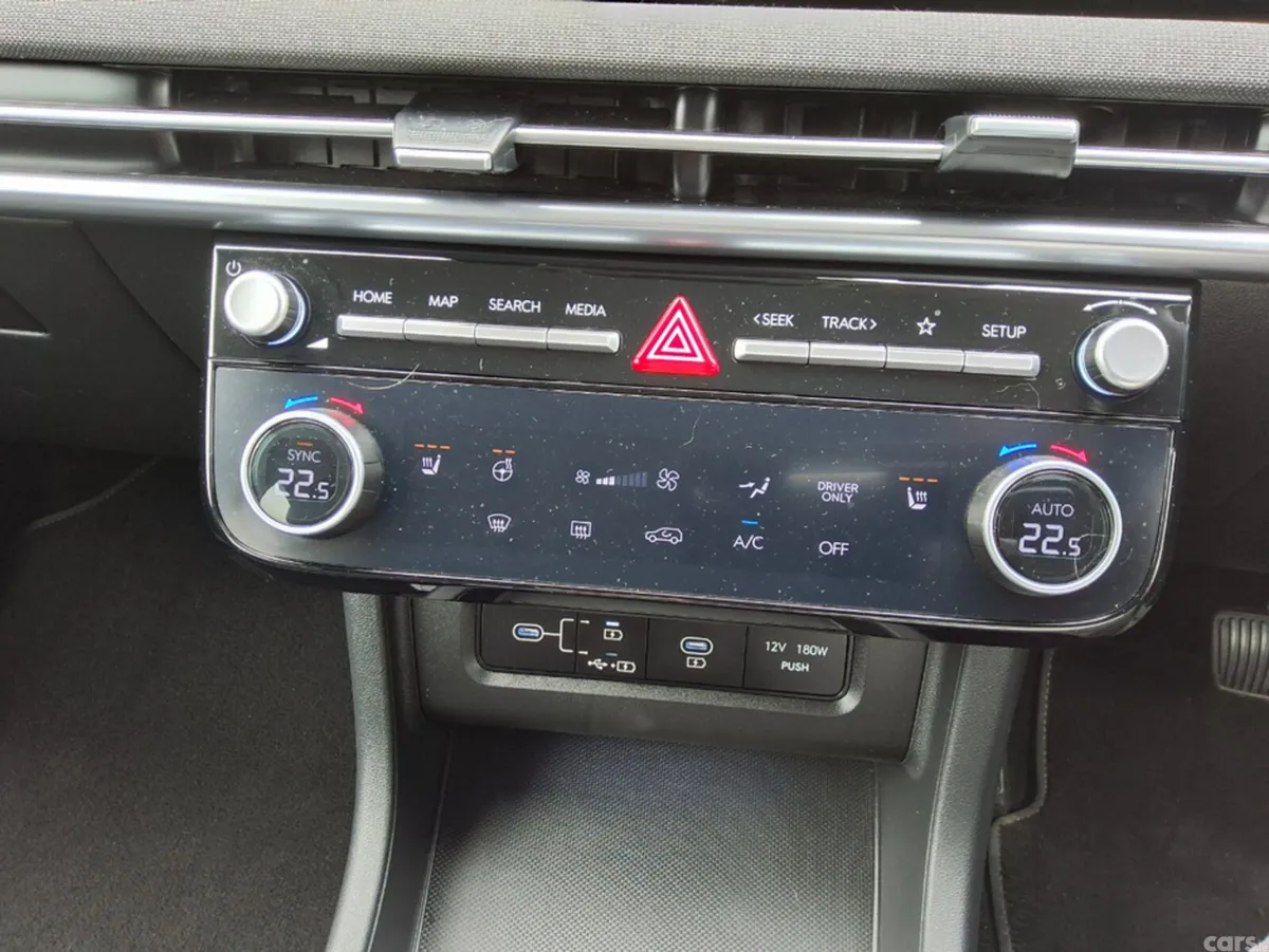 Hyundai Tucson SUV, Petrol Hybrid, 2024, Red