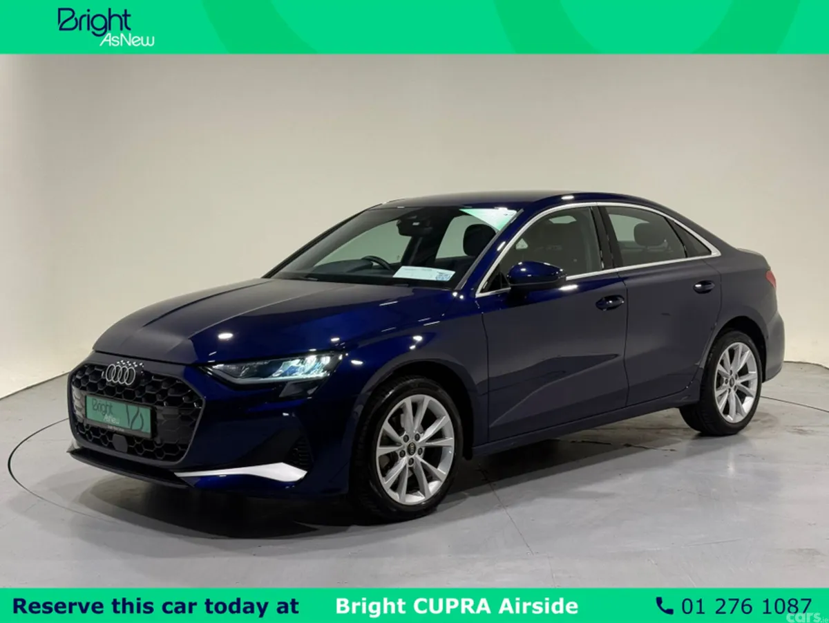 Audi A3 Saloon, Petrol, 2024, Blue