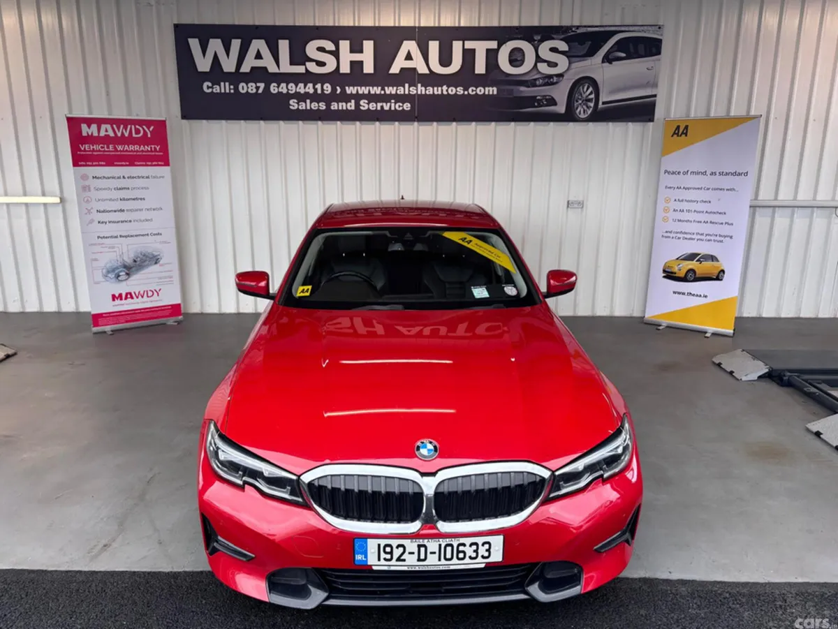 BMW 3-Series Saloon, Diesel, 2019, Red