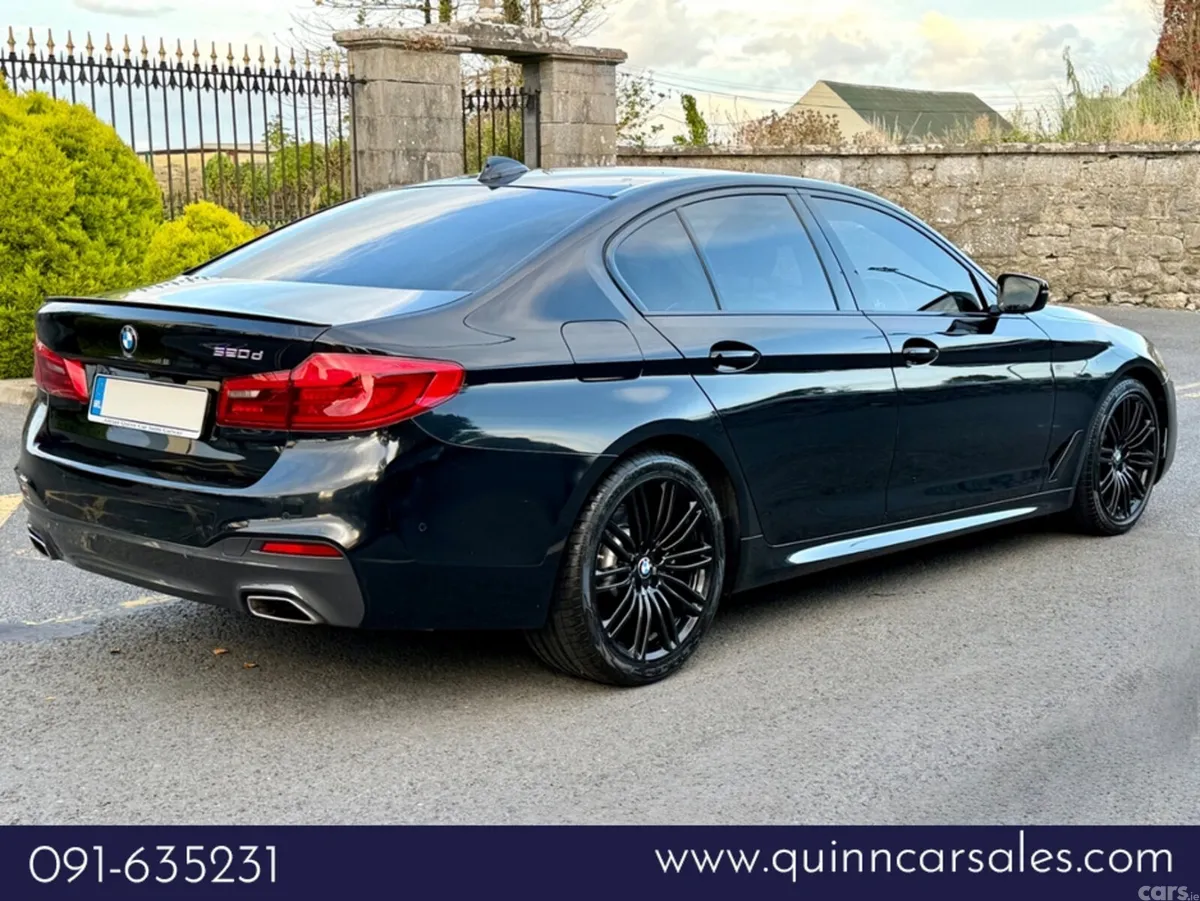 BMW 5-Series Saloon, Diesel, 2019, Black